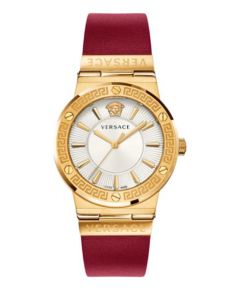 versace chain watch|Versace watch women.